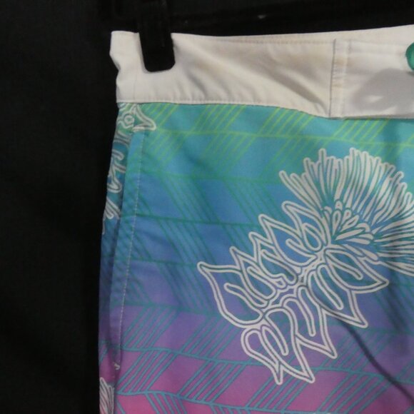 GEORGE | medium | Tropical Gradient Swim Shorts *stained waistline - Picture 3 of 15